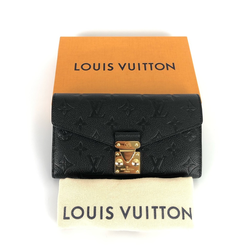 🚫SOLD🚫Louis Vuitton EMPREINTE METIS LONG WALLET BLACK